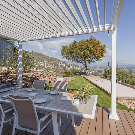 La Rotonde - Vue Mer, Jardin, Clim Et Parking Mandelieu